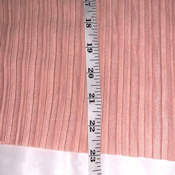 A New Day Womens Sleeveless Pleated Top Light Pink Size L - Picture 10 of 10